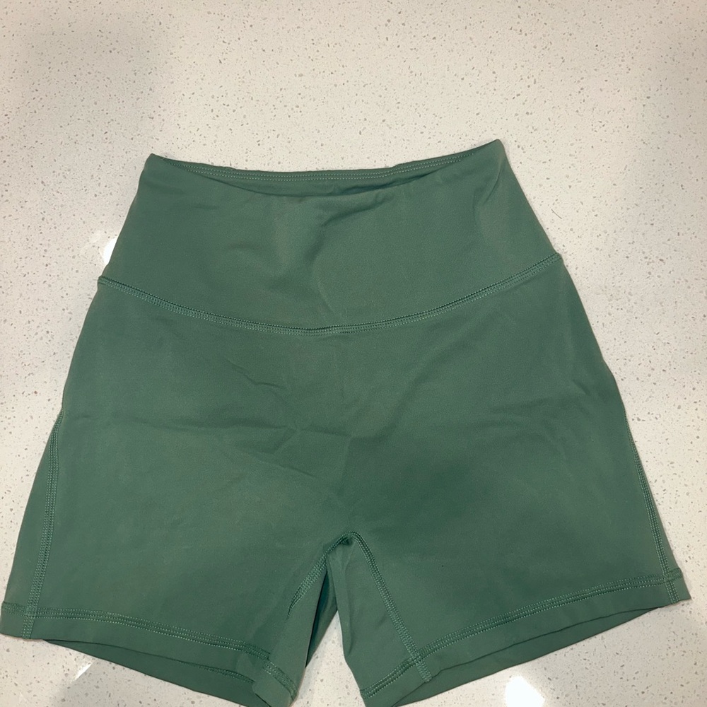 Alphalete Green Women's Athletic Shorts